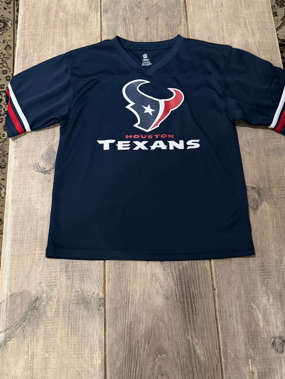 BUNDLE Houston Astros/NFL Kids Navy & Orange Team Jersey - Brand: Nike/Majestic - Picture 7 of 16